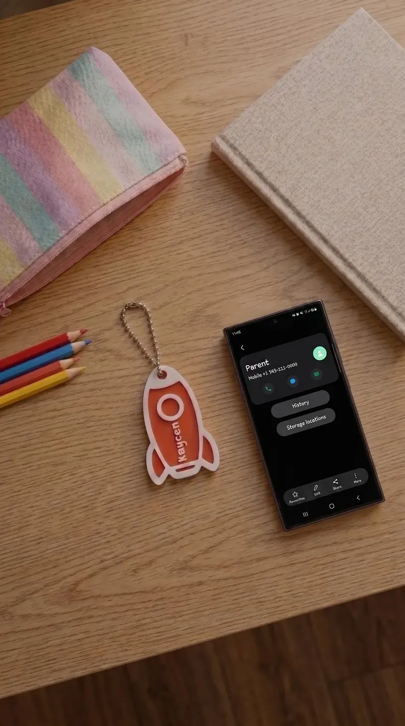 Kids Emergency Rocket Tag